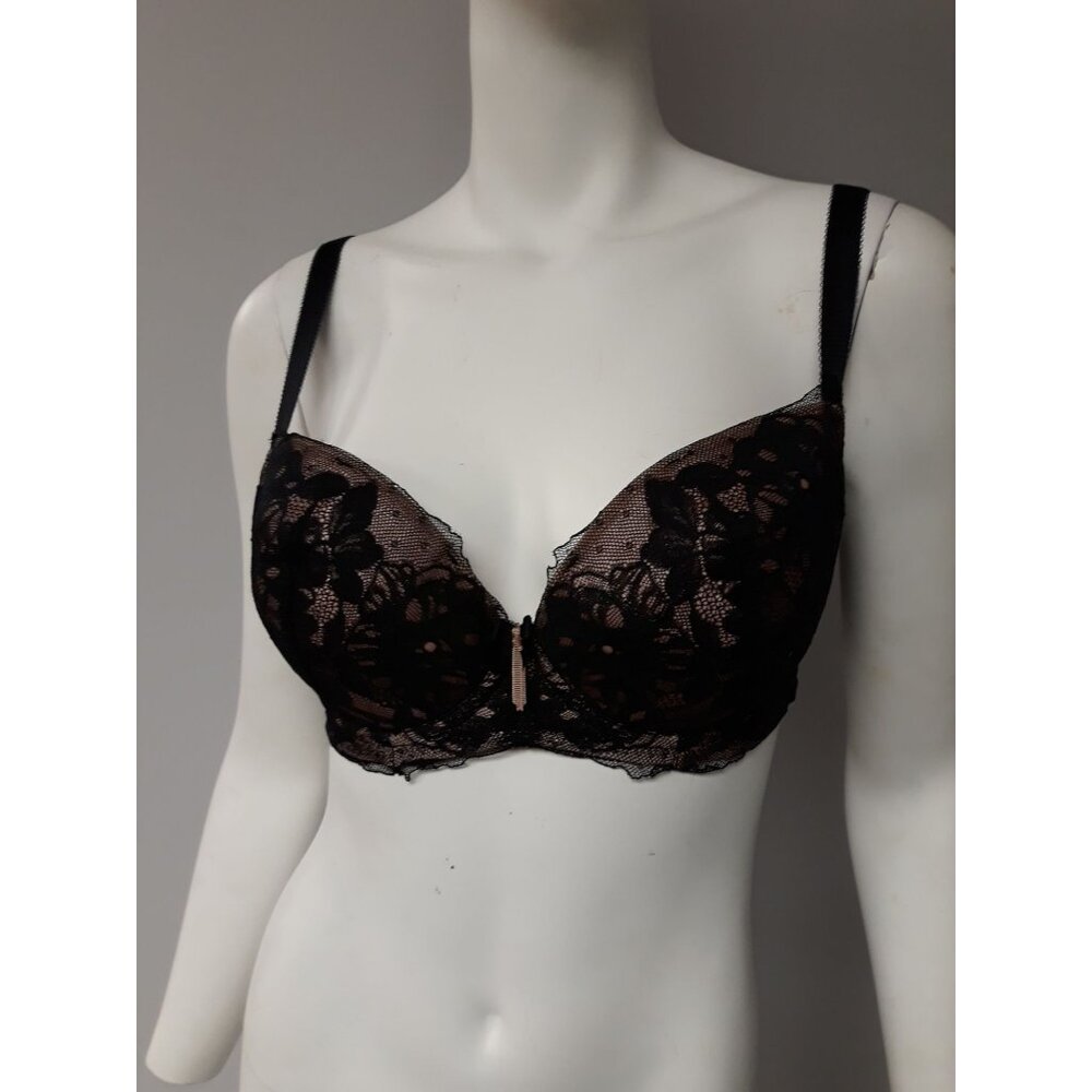 Bradelis Rosalyn Bra Black Size 32 D NEW WITH TAGS!
